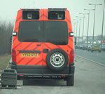 Police Mobile Speed Camera Van