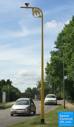 30mph average speed camera zone controlled by VECTOR speed cameras